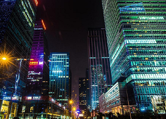 成都市高新區夜景照明規劃設計